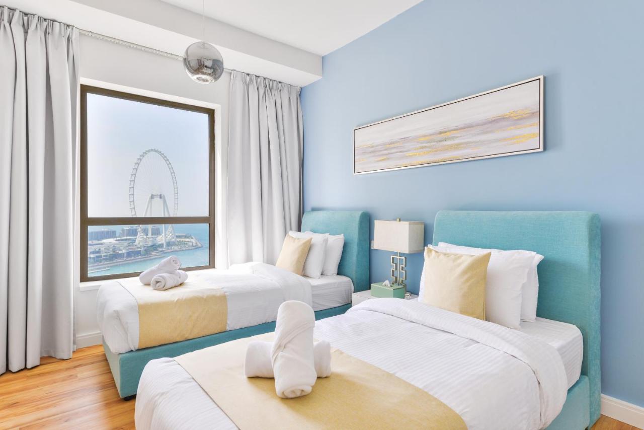 Luxury Jbr - Full Sea View - Free 5* Beach Resorts Access Dubai Eksteriør bilde