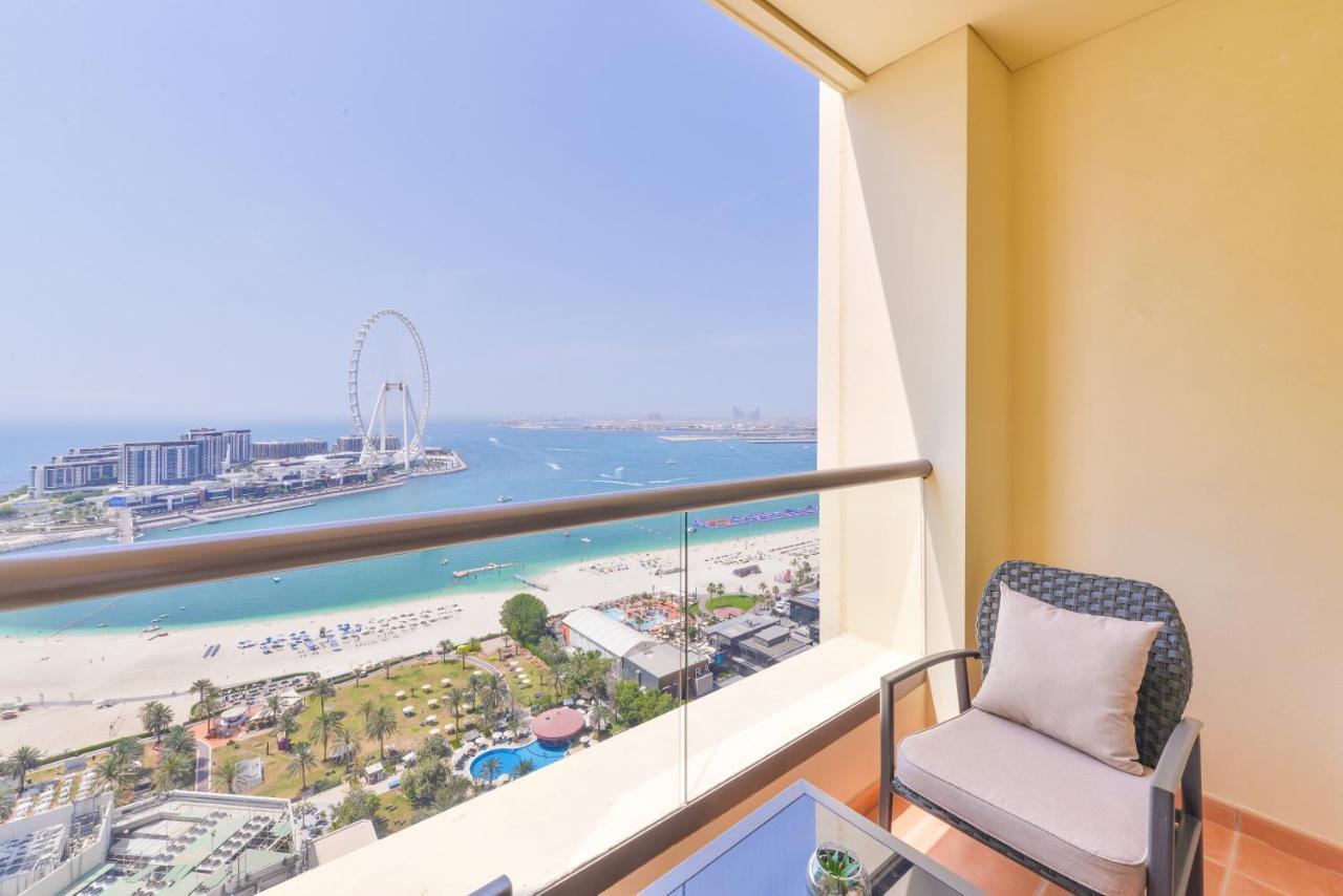 Luxury Jbr - Full Sea View - Free 5* Beach Resorts Access Dubai Eksteriør bilde