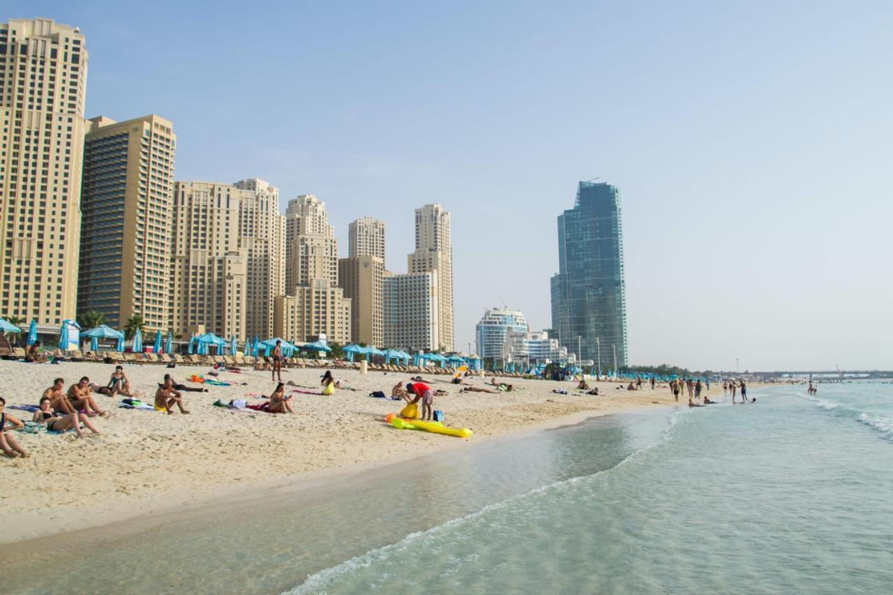 Luxury Jbr - Full Sea View - Free 5* Beach Resorts Access Dubai Eksteriør bilde