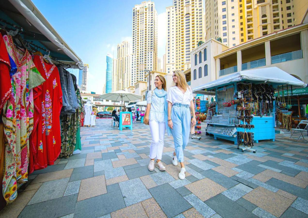 Luxury Jbr - Full Sea View - Free 5* Beach Resorts Access Dubai Eksteriør bilde
