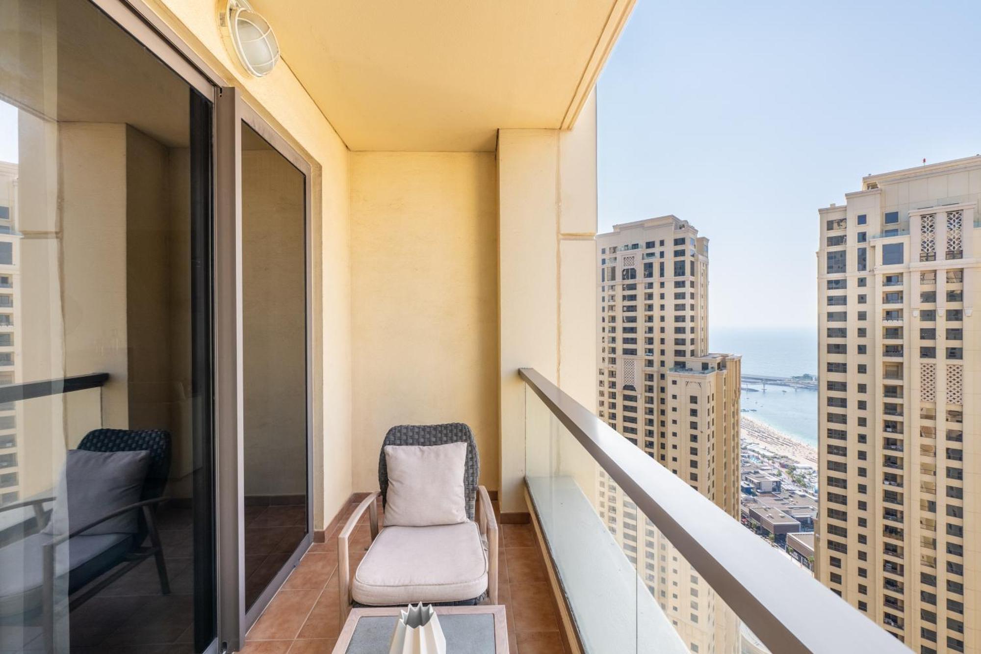 Luxury Jbr - Full Sea View - Free 5* Beach Resorts Access Dubai Eksteriør bilde