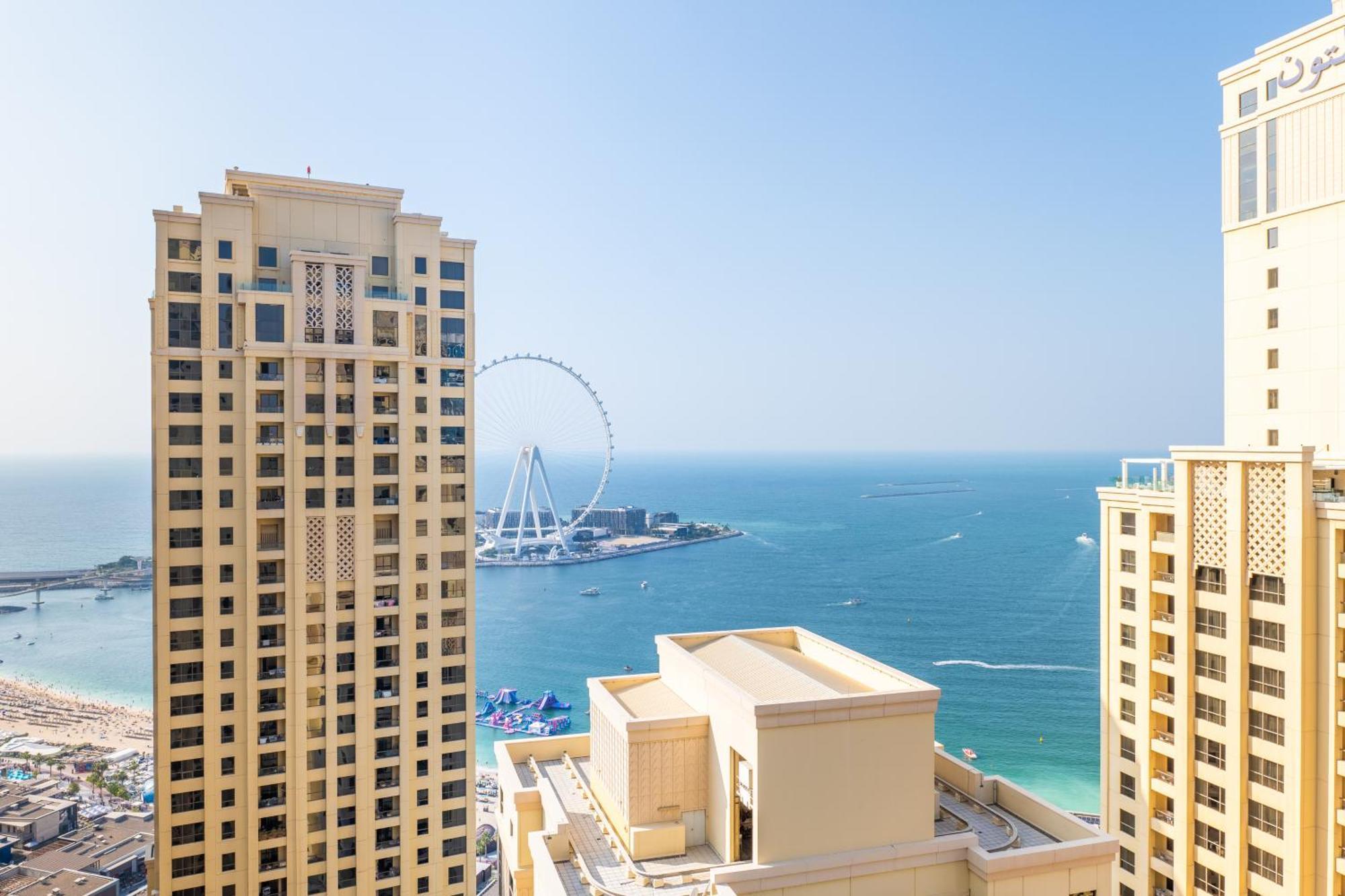 Luxury Jbr - Full Sea View - Free 5* Beach Resorts Access Dubai Eksteriør bilde