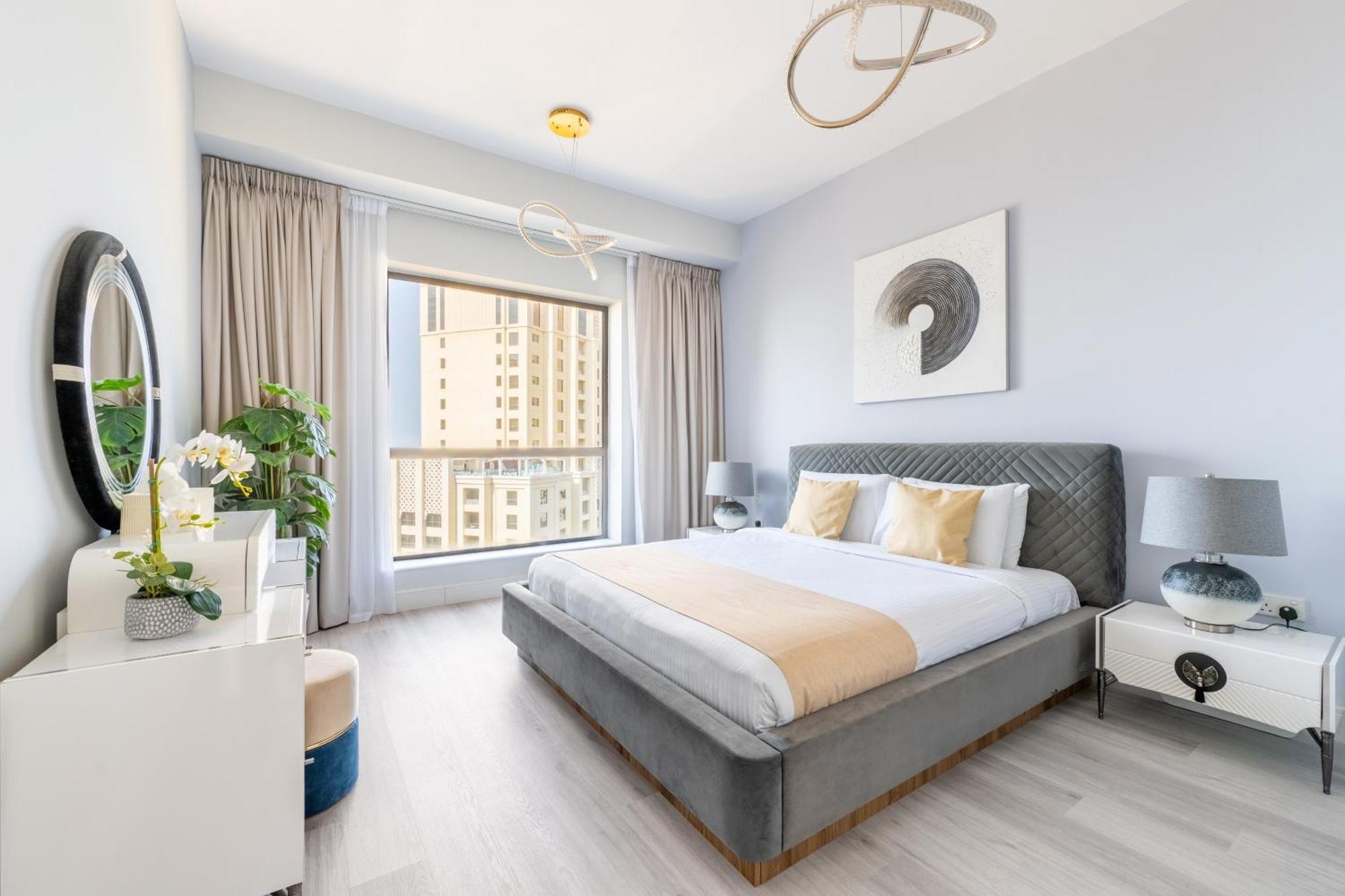 Luxury Jbr - Full Sea View - Free 5* Beach Resorts Access Dubai Eksteriør bilde